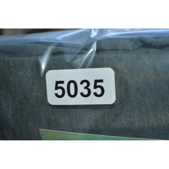 UNTUCKit Heathered Green Long Sleeve Henley Shirt Mens Large - Picture 9 of 9